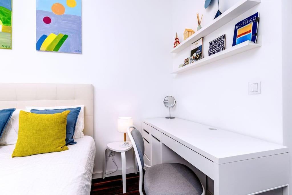 Cozy Bright Space With Landscape And Air Conditioner Lisabona Exterior foto